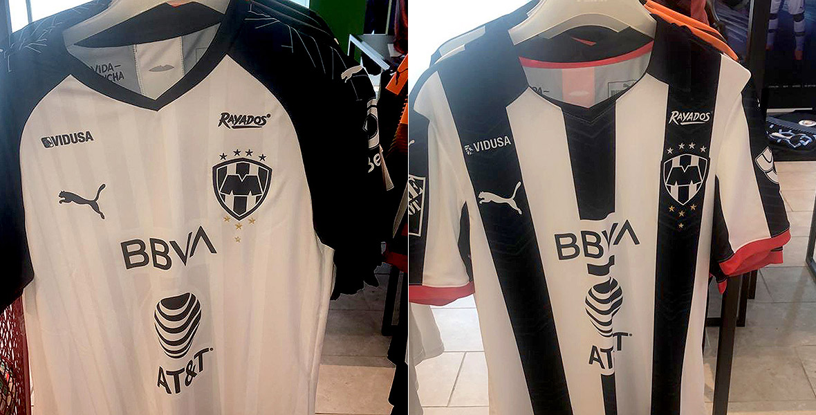 Playera nueva cheap de rayados 2019