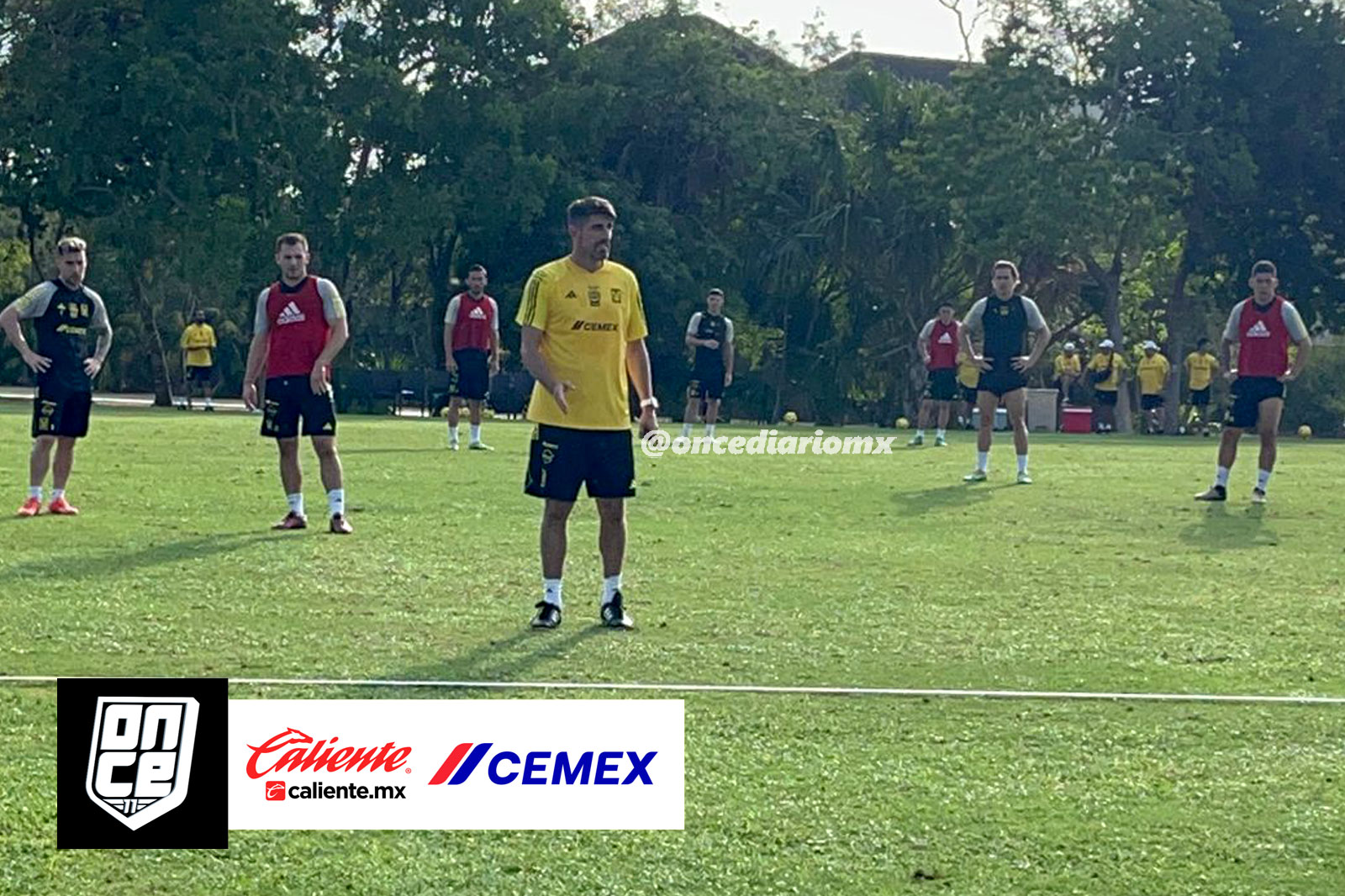 Primer entrenamiento de Veljko Paunovic con Tigres